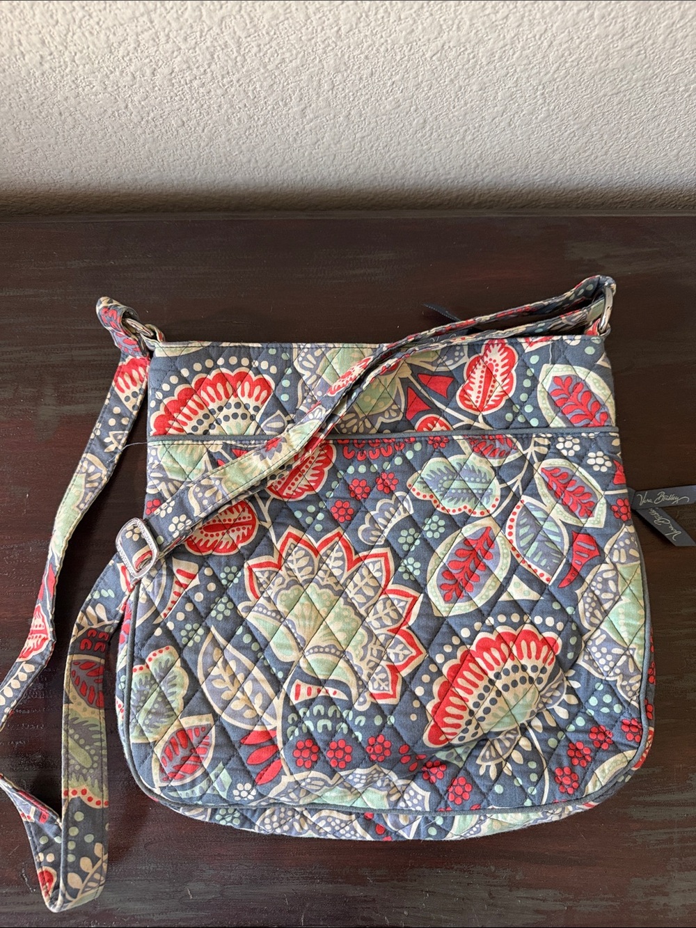 Vera Bradley Quilted Floral Crossbody Bag - Multicolor